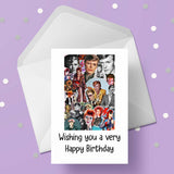 Usher Birthday Card