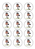 Lawn Bowls Male Bowler 03 Edible Icing Cake Topper or Ribbon