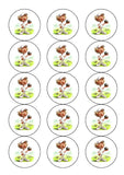 Lawn Bowls Male Bowler 05 Edible Icing Cake Topper or Ribbon