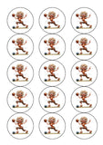 Lawn Bowls Female Bowler 06 Edible Icing Cake Topper or Ribbon