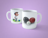 Lawn Bowls Male Bowler 06 Edible Icing Cake Topper or Ribbon