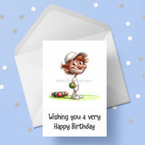 Lawn Bowls Male Bowler 07 Edible Icing Cake Topper or Ribbon