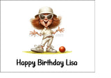 Lawn Bowls Female Bowler 07 Edible Icing Cake Topper or Ribbon