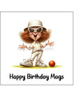 Lawn Bowls Female Bowler 07 Edible Icing Cake Topper or Ribbon