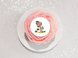 Lawn Bowls Male Bowler 08 Edible Icing Cake Topper or Ribbon