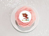 Lawn Bowls Female Bowler 08 Edible Icing Cake Topper or Ribbon