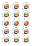 Boxing 07 Edible Icing Cake Topper or Ribbon