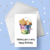 Boxing 10 Birthday Card
