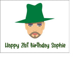Boy George 02 Edible Icing Cake Topper or Ribbon