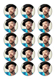 Boy George 02 Edible Icing Cake Topper or Ribbon