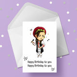 Boy George 01 Edible Icing Cake Topper or Ribbon