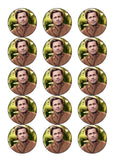 Brad Pitt Edible Icing Cake Topper or Ribbon
