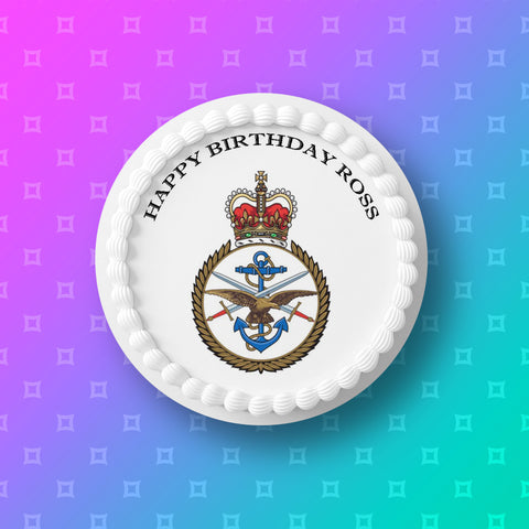 British Armed Forces Edible Icing Cake Topper