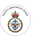 British Armed Forces Edible Icing Cake Topper