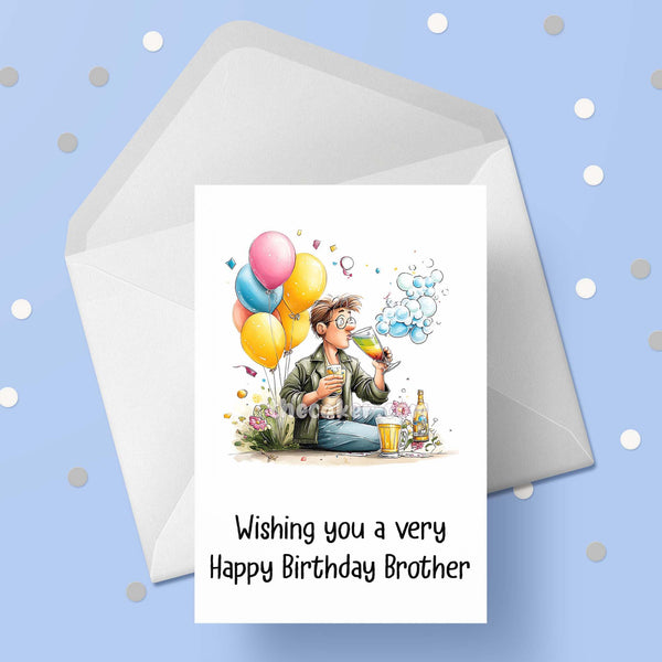 Birthday Card for Brother 07