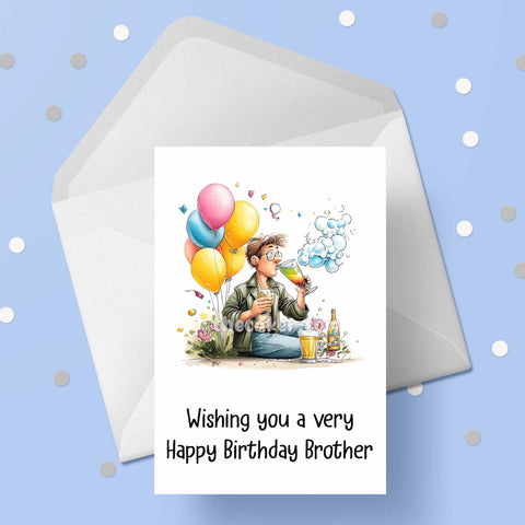 Birthday Card for Brother 07