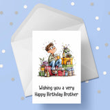 Birthday Card for Brother 08