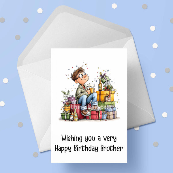 Birthday Card for Brother 08