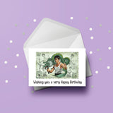 Bruce Lee 02 Birthday Card