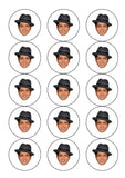 Bruno Mars 01 Edible Icing Cake Topper or Ribbon