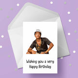 Bruno Mars 02 Birthday Card