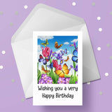 Butterfly 01 Birthday Card