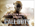 Call of Duty Edible Icing Cake Topper 01