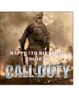 Call of Duty 04 Edible Icing Cake Topper or Ribbon