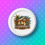 Caribbean Christmas Cake Topper 01