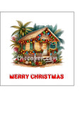 Caribbean Christmas Cake Topper 01