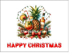 Caribbean Christmas Cake Topper 02
