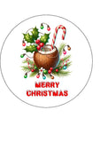 Caribbean Christmas Cake Topper 03