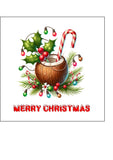 Caribbean Christmas Cake Topper 03