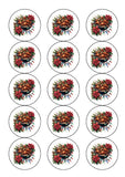 Caribbean Christmas Cake Topper 04