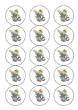 Carpenter Edible Icing Cake Topper or Ribbon