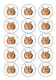 Cat 02 Edible Icing Cake Topper or Ribbon