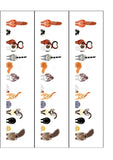 Cat 02 Edible Icing Cake Topper or Ribbon