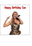 Celine Dion 03 Edible Icing Cake Topper or Ribbon