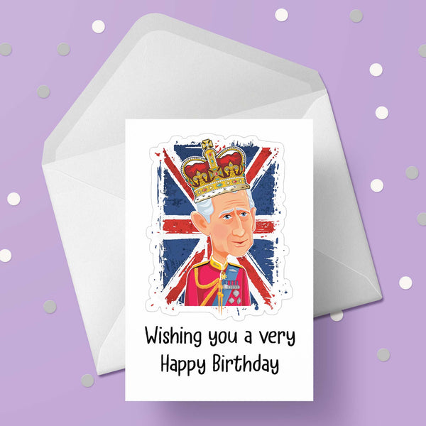 King Charles 03 Birthday Card