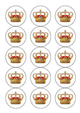 King Charles 04 Edible Icing Cake Topper or Ribbon
