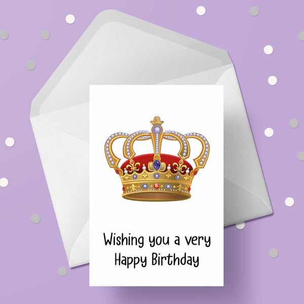 King Charles 04 Birthday Card
