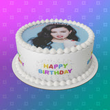 Charli XCX 01 Edible Icing Cake Topper or Ribbon