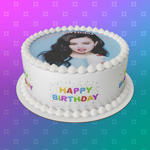 Charli XCX 01 Edible Icing Cake Topper or Ribbon