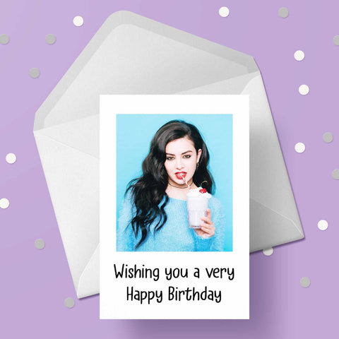Charli XCX 01 Birthday Card