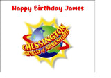 Chessington Edible Icing Cake Topper or Ribbon