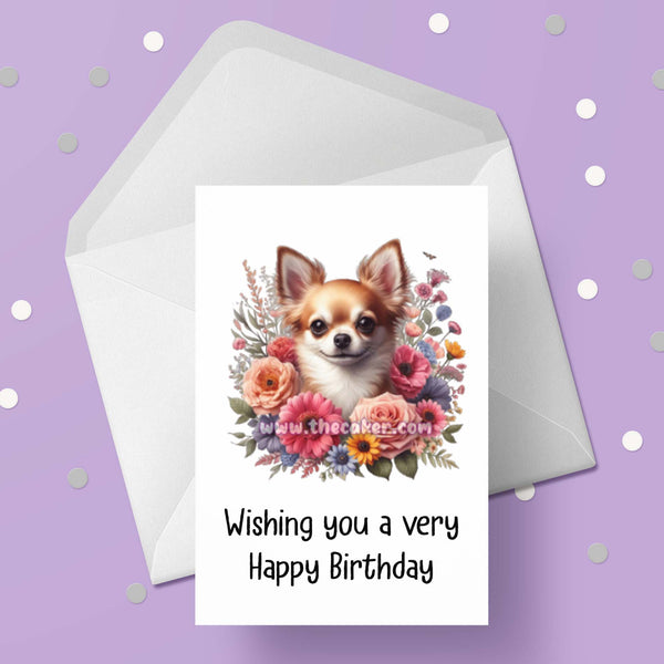 Chihuahua Birthday Card 03