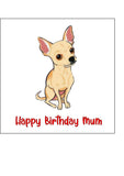 Chihuahua 03 Edible Icing Cake Topper or Ribbon