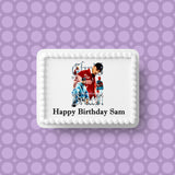 Chris Brown 03 Edible Icing Cake Topper or Ribbon
