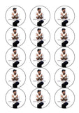 Chris Brown 04 Edible Icing Cake Topper or Ribbon