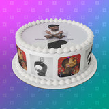 Chris Brown 04 Edible Icing Cake Topper or Ribbon